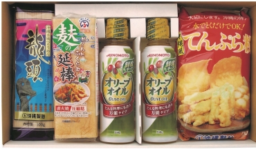 麸久寿 圧縮麸ギフト
オリーブオイルセット